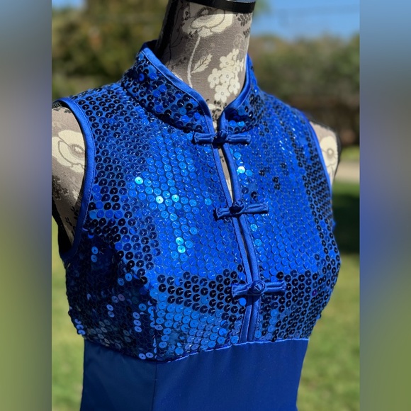 🎉🎈2xHP🎈🎉 Vintage Zum Zum Royal Blue Gown - Picture 5 of 8